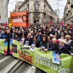Giornata della Memoria e dell’impegno: oltre 50mila in corteo a Torino contro la mafia