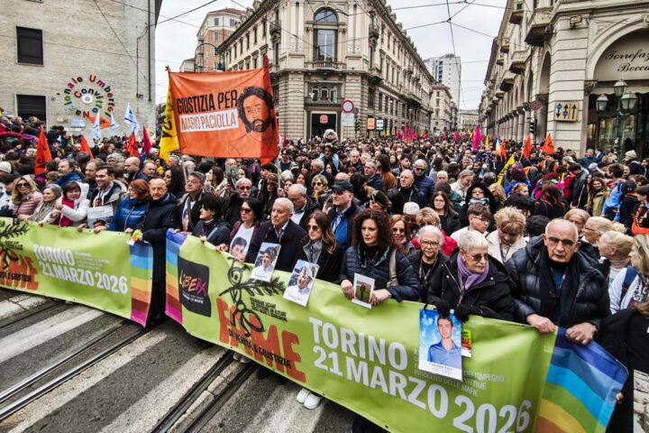 Giornata della Memoria e dell’impegno: oltre 50mila in corteo a Torino contro la mafia