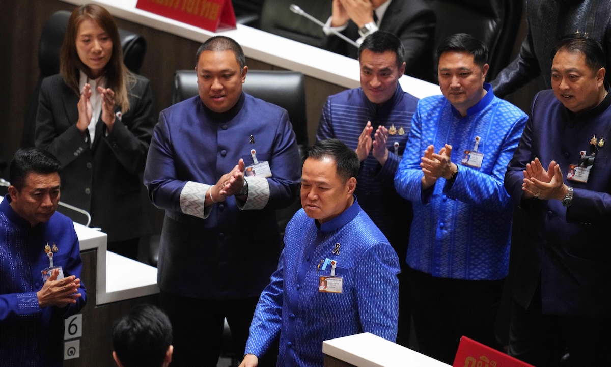 Il parlamento thailandese riconferma Anutin Charnvirakul come primo ministro dopo la vittoria elettorale