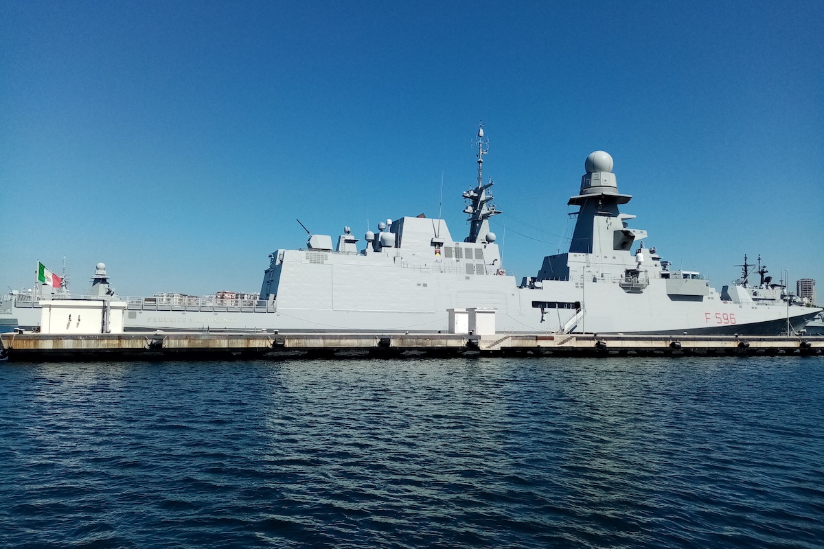 La fregata italiana Martinengo inviata a Cipro per missione di supporto militare