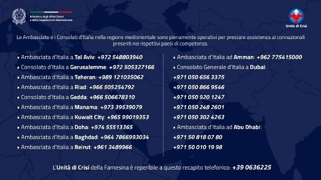 La guerra in Medio Oriente si intensifica: Tajani e Crosetto riferiscono in Parlamento sulla situazione in Iran