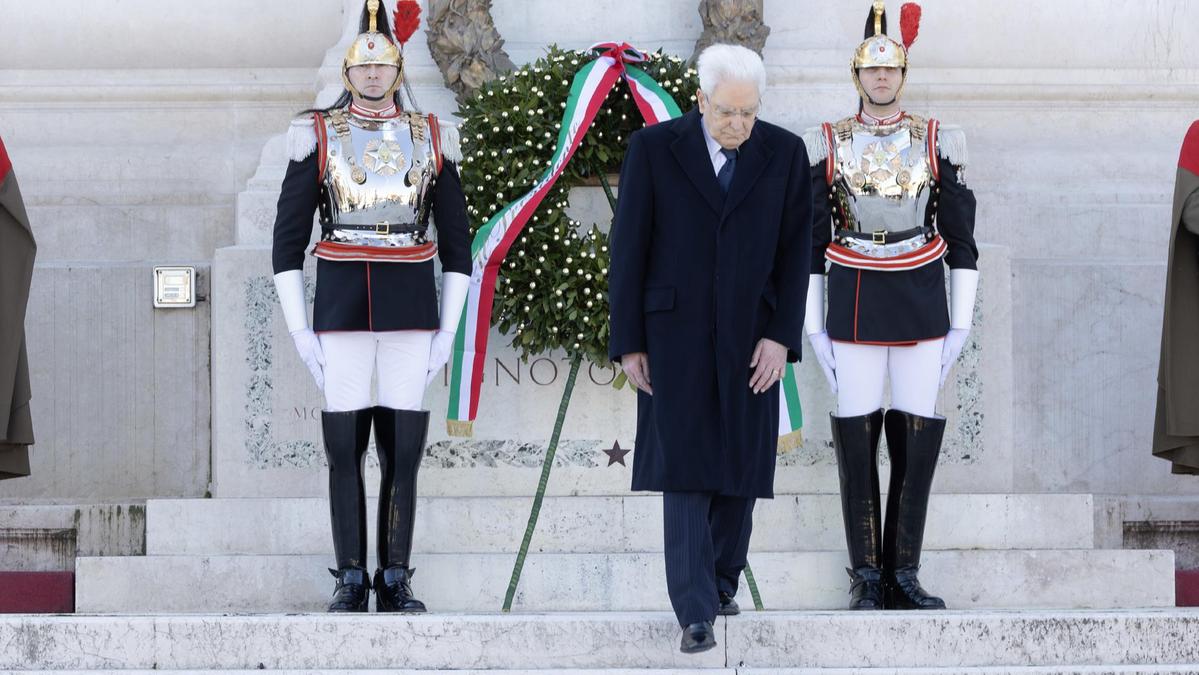 Mattarella sottolinea i valori della Repubblica in occasione dell'Unità d'Italia