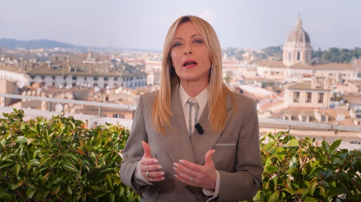 Meloni promuove il ‘Sì’ al referendum in un videomessaggio di 13 minuti