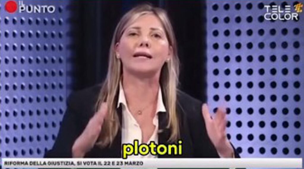 Polemica per le dichiarazioni di Giusi Bartolozzi nel dibattito sulla riforma della giustizia