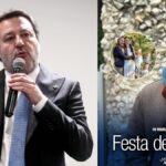 Salvini augura una buona festa del papà a Nathan, padre della famiglia nel bosco