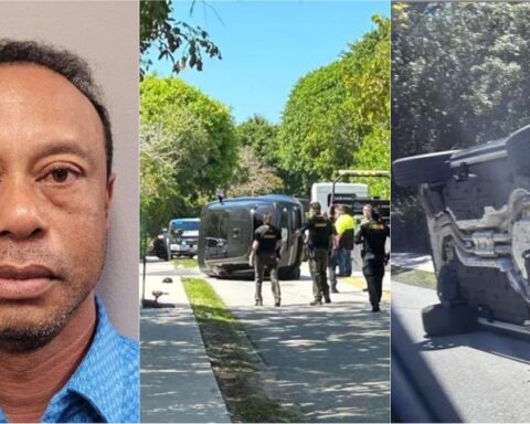 Tiger Woods arrestato in Florida per guida irregolare dopo incidente con camion