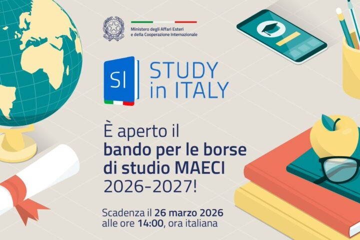 Ultimi giorni per candidarsi alle borse di studio 2026/2027 offerte dal Ministero degli Affari Esteri