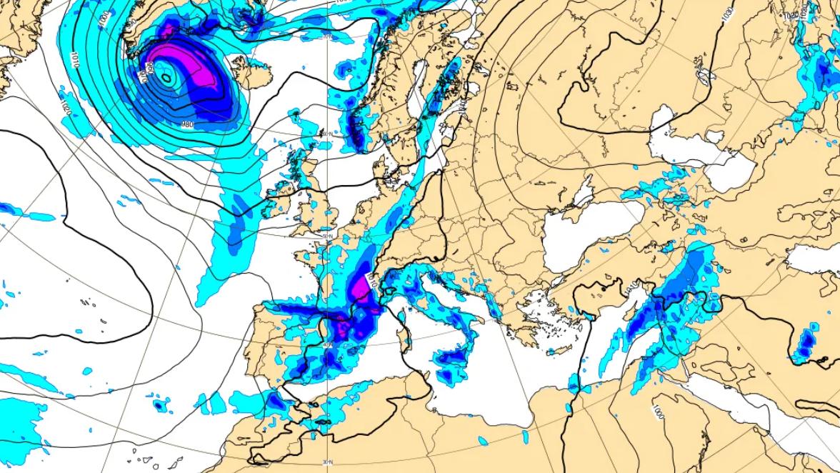 Un vortice nord atlantico riporta l'inverno in Italia: viaggio di 3.000 km dalla Scozia