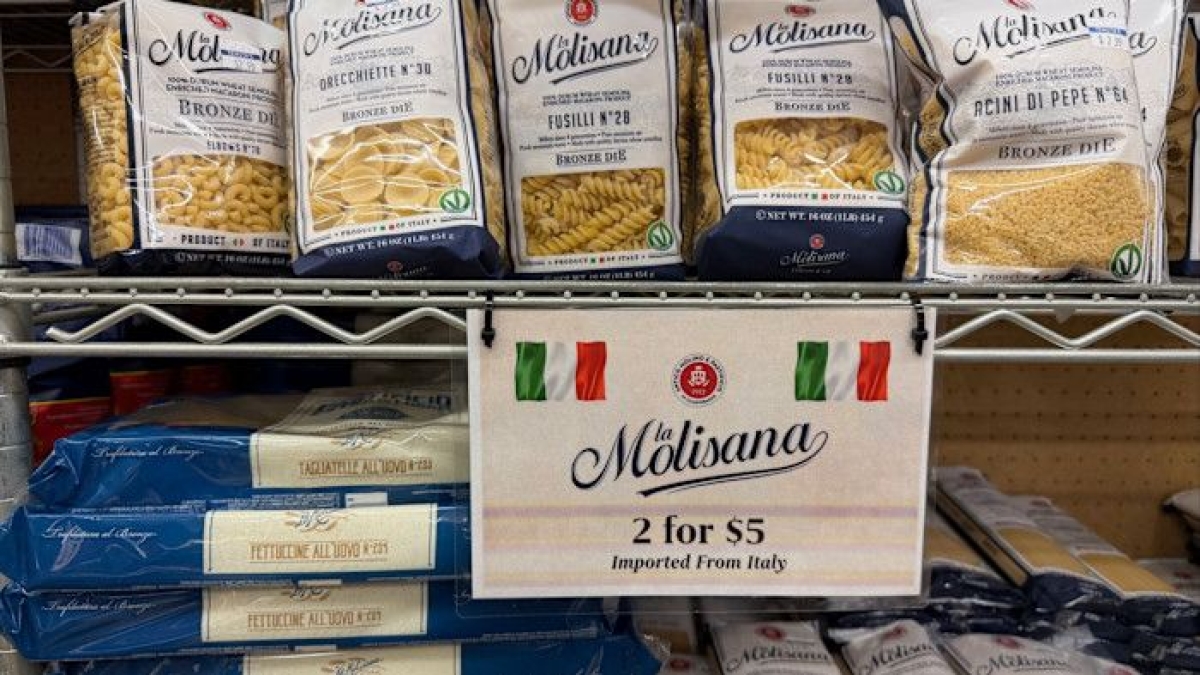 Usa, tornano ai valori consueti i dazi sulla pasta made in Italy