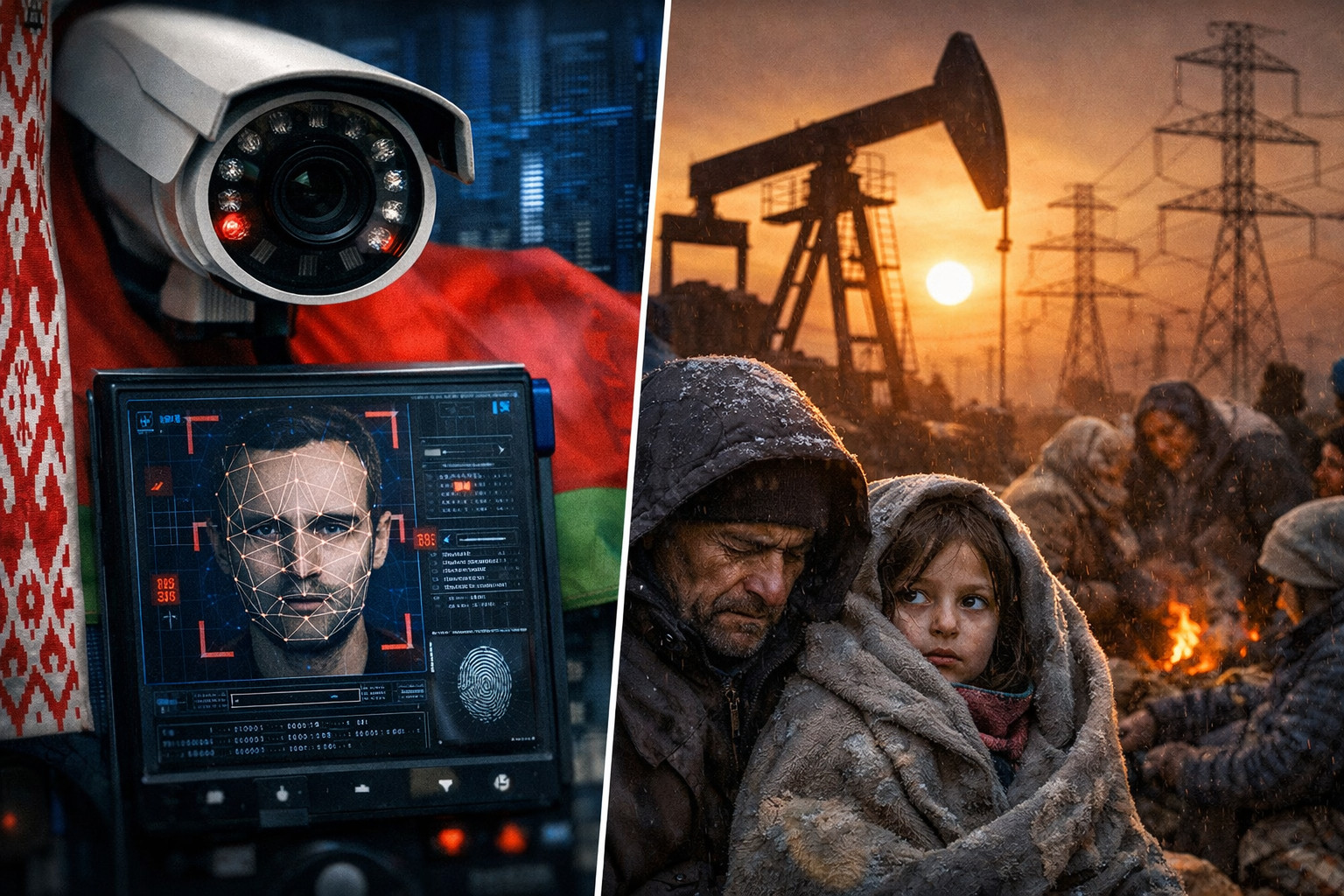 Bielorussia verso il controllo digitale totale mentre l'Europa affronta crisi energetiche e migratorie