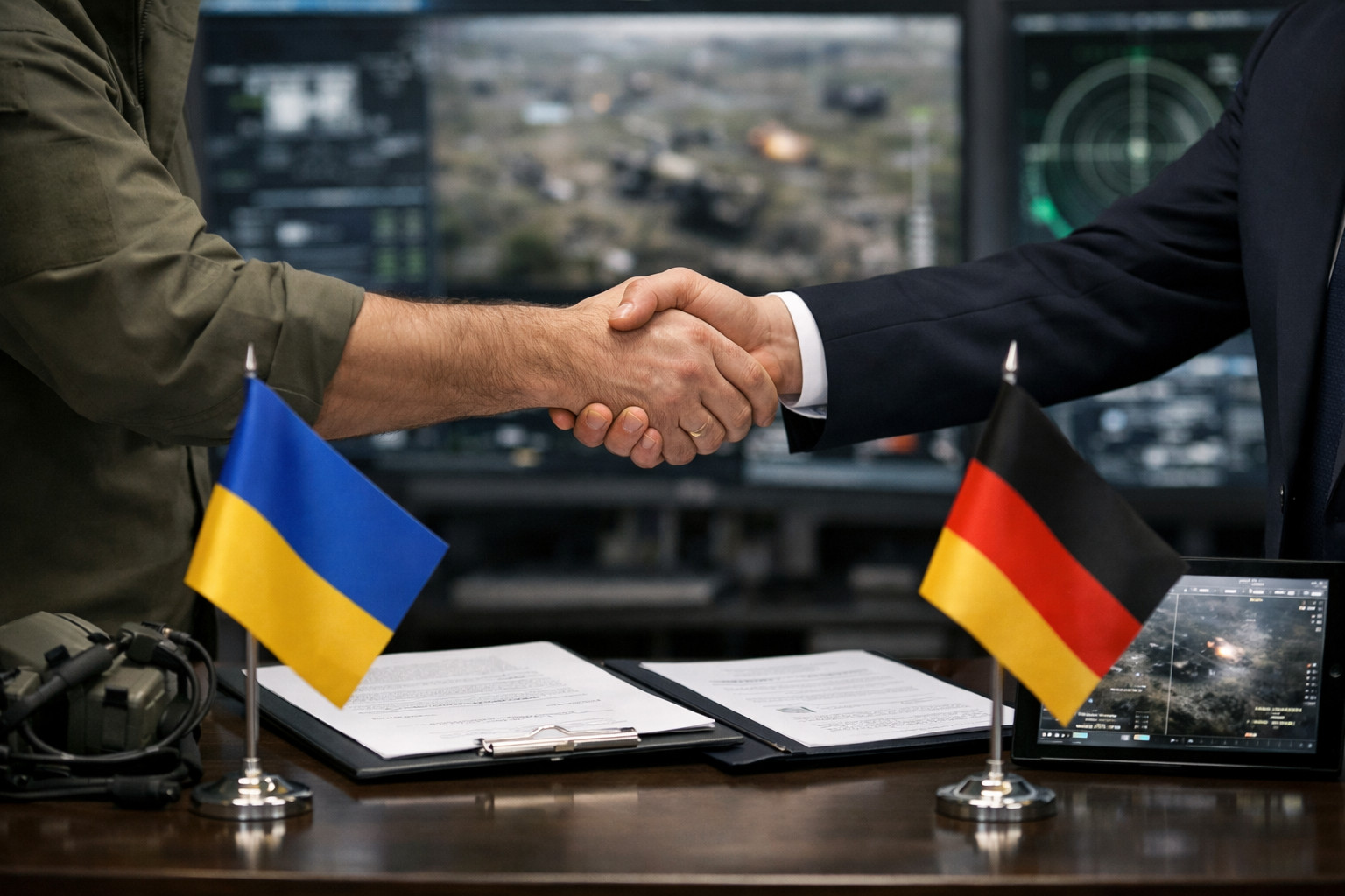 Kiev e Berlino stringono un accordo storico: dati di combattimento in tempo reale per potenziare la difesa tedesca