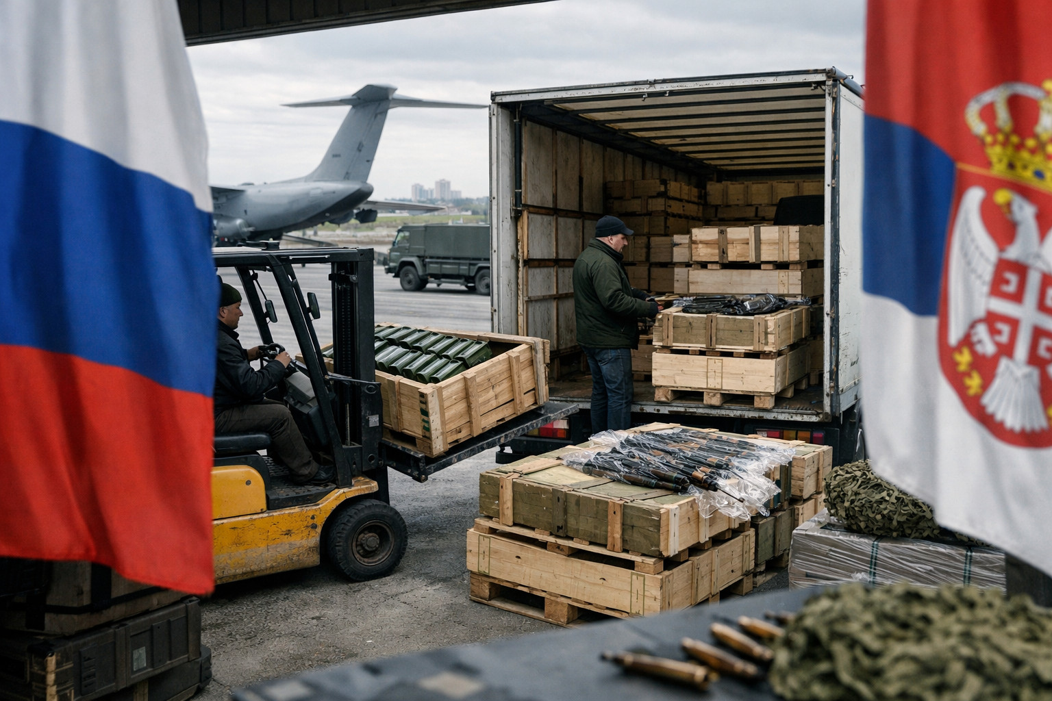 La Russia aggira le sanzioni attraverso aziende fantasma in Serbia per rifornire il suo complesso militare