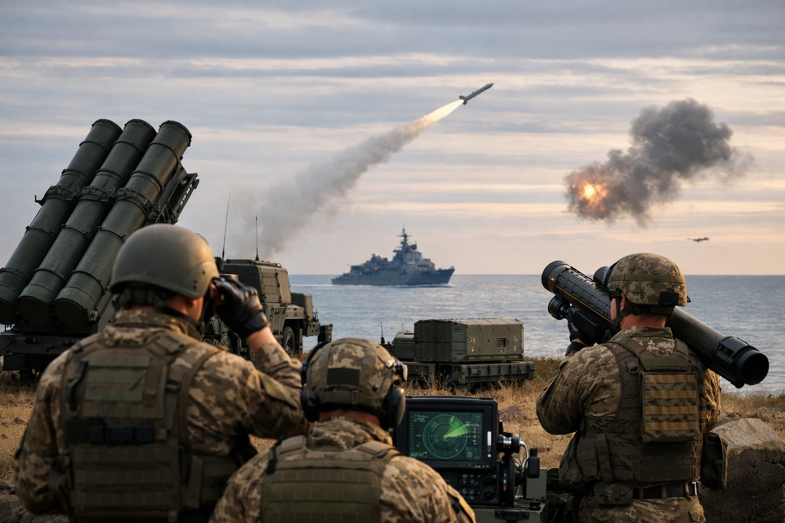 Disinformazione russa colpisce la missione di difesa aerea ucraina nel Golfo