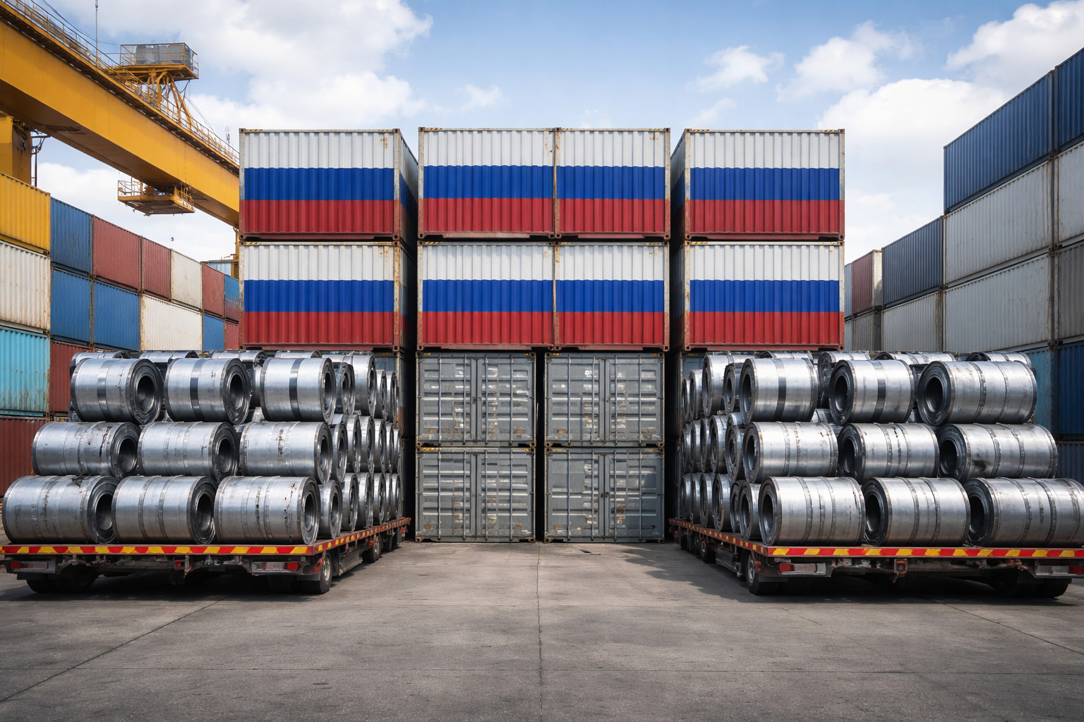 Acciaio russo nella Repubblica Ceca: import record nonostante le sanzioni UE