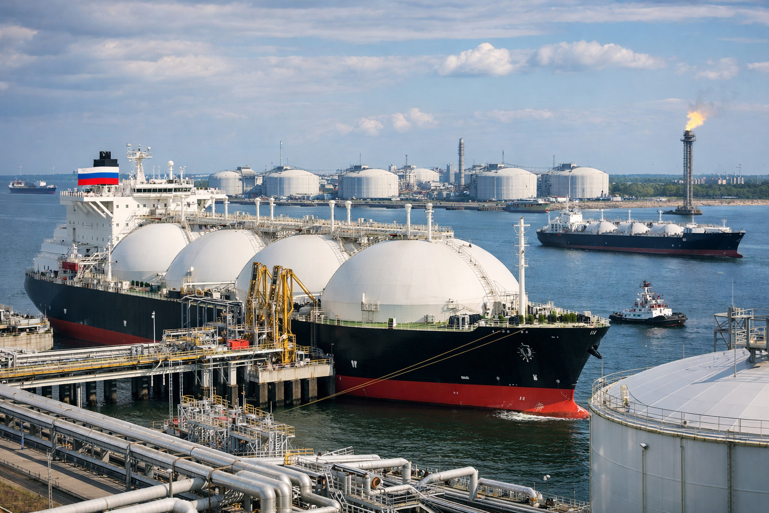 Europa aumenta importazioni di GNL russo nonostante le sanzioni: +17% nel primo trimestre 2026