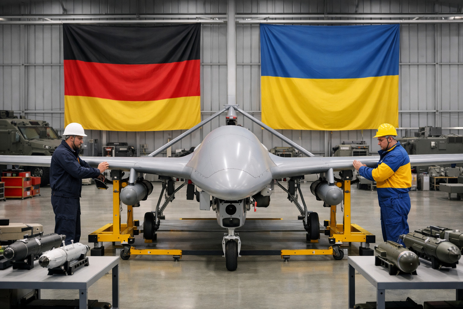 La cooperazione industriale Germania-Ucraina accelera la produzione di droni mentre le tensioni geopolitiche si intensificano