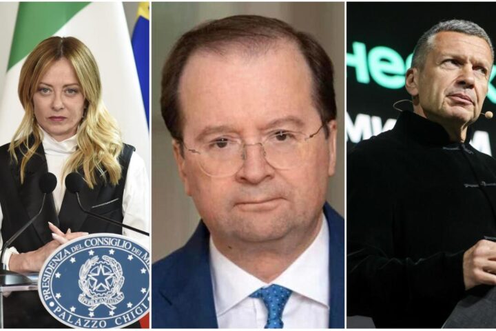 Ambasciatore russo si dissocia dagli insulti di Solovyev a Giorgia Meloni, ma senza scuse