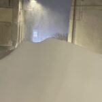 Capracotta sepolta dalla neve: oltre un metro e mezzo nel Comune in aprile