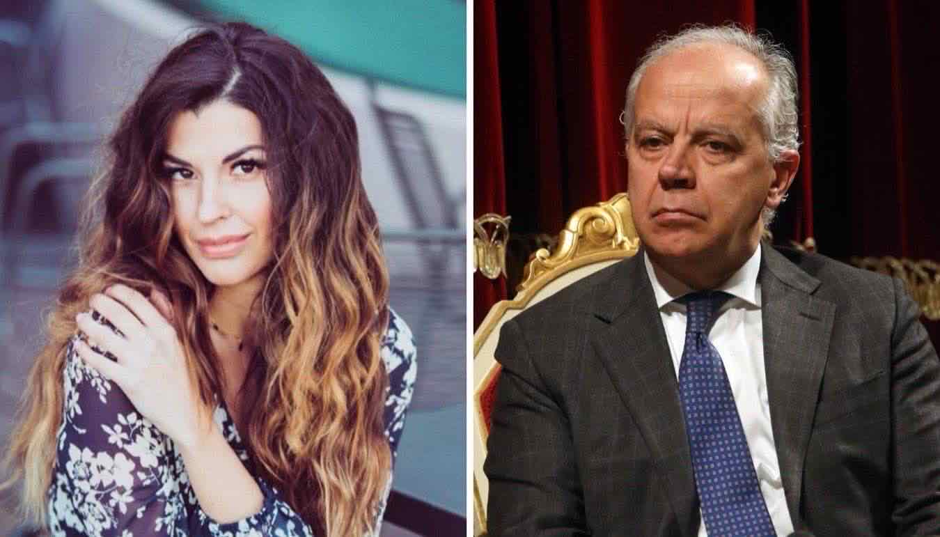Claudia Conte conferma la relazione con il ministro dell'Interno Matteo Piantedosi