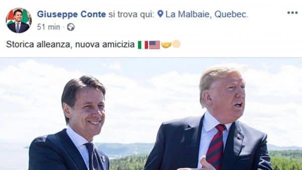 Conte risponde alle polemiche sul suo incontro con l'emissario di Trump: “Ho ribadito le mie critiche”
