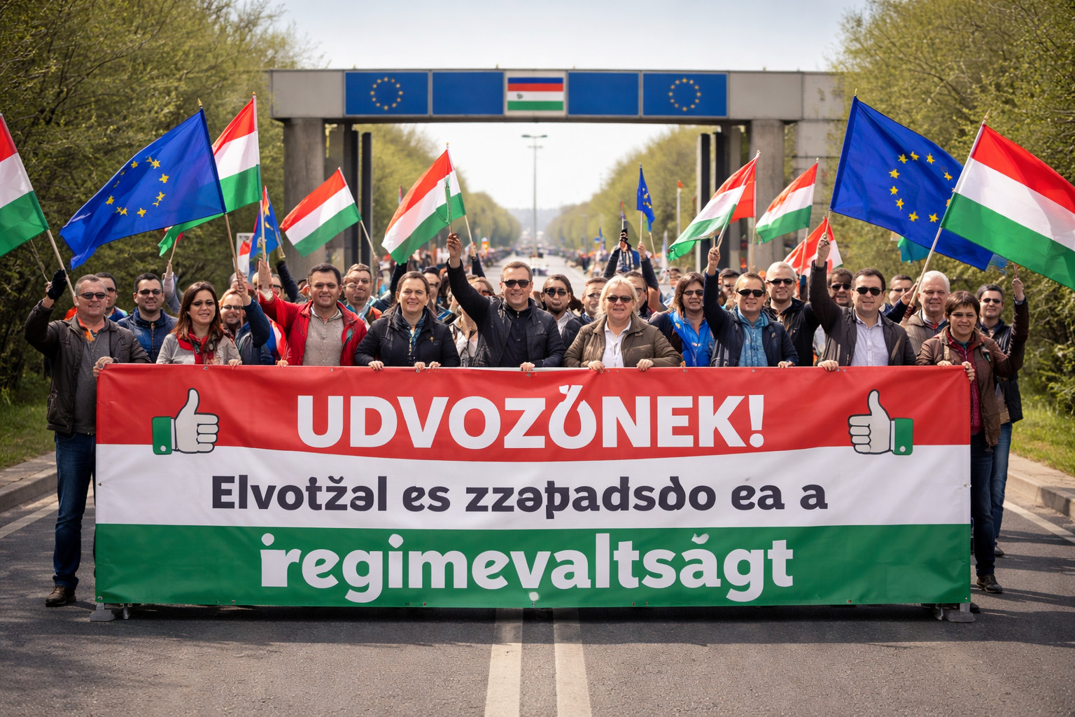 Opposizione ungherese sfida la propaganda russa: 'Benvenuti, godetevi la libertà e il cambio di regime'