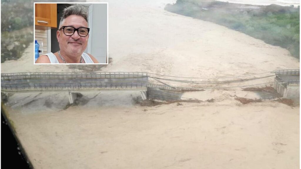 Domenico Racanati disperso nel fiume Trigno dopo il crollo del ponte sul territorio di Montenero di Bisaccia