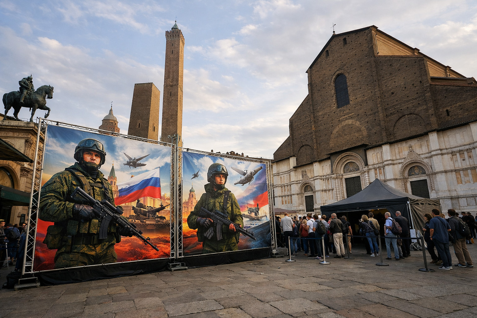 Propaganda di guerra russa a Bologna: festival RT.Doc viola sanzioni UE