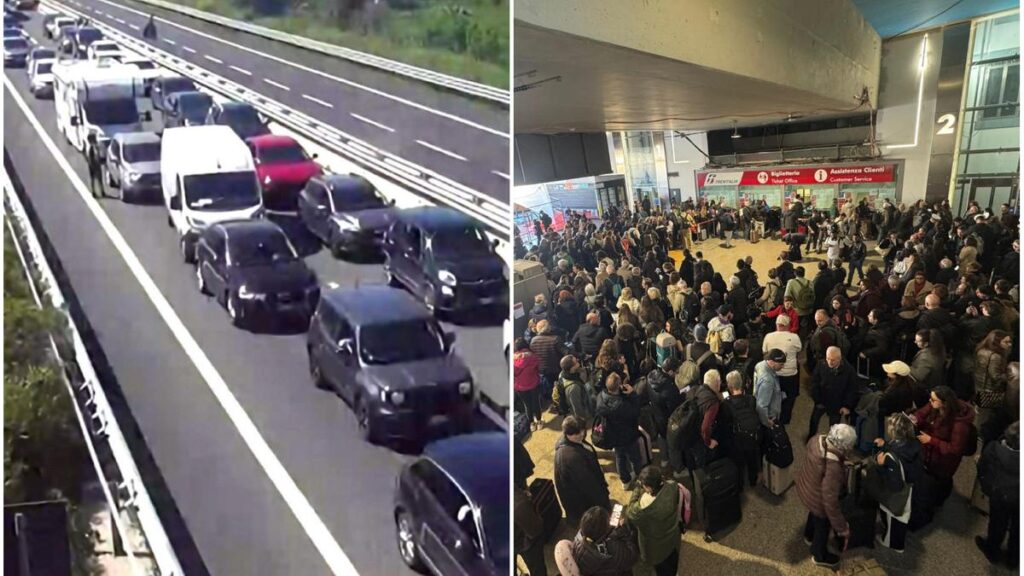 Frana di Petacciato in Molise: disagi su A14 e treni deviati, passeggeri bloccati a Vasto e Pescara