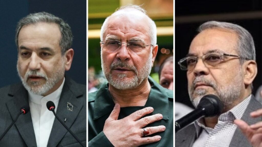 I negoziatori dell'Iran a Islamabad: Ghalibaf, Araghchi e Zolghadr al tavolo con Kushner e Vance