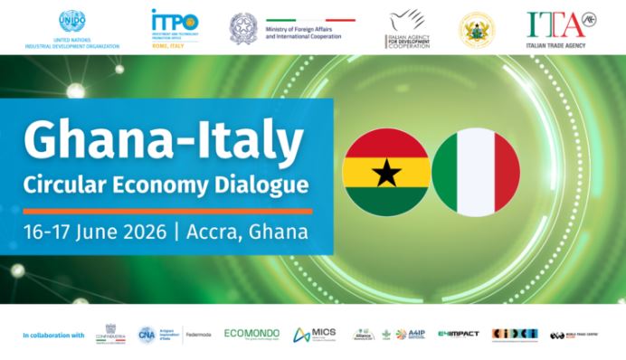 Il Ghana-Italy Circular Economy Dialogue si svolgerà ad Accra il 16 e 17 giugno