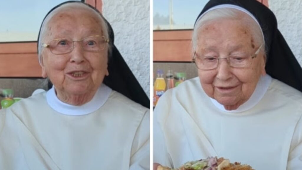 Il primo kebab di suor Irmingarda diventa virale dopo un pellegrinaggio a Treviri