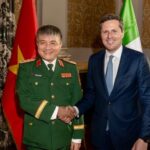Incontro a Roma tra Matteo Perego e il vice ministro della Difesa vietnamita Nguyen Van Hien