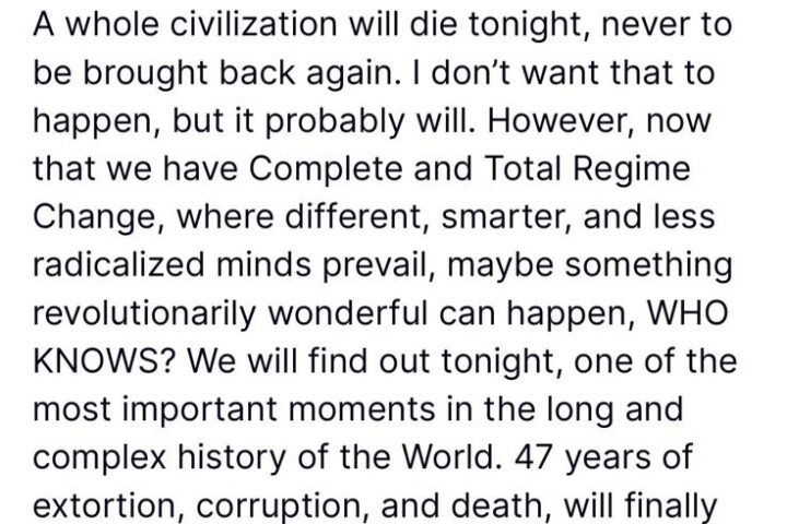 La giornata di Trump tra minacce e decisioni sul cessate il fuoco in Iran
