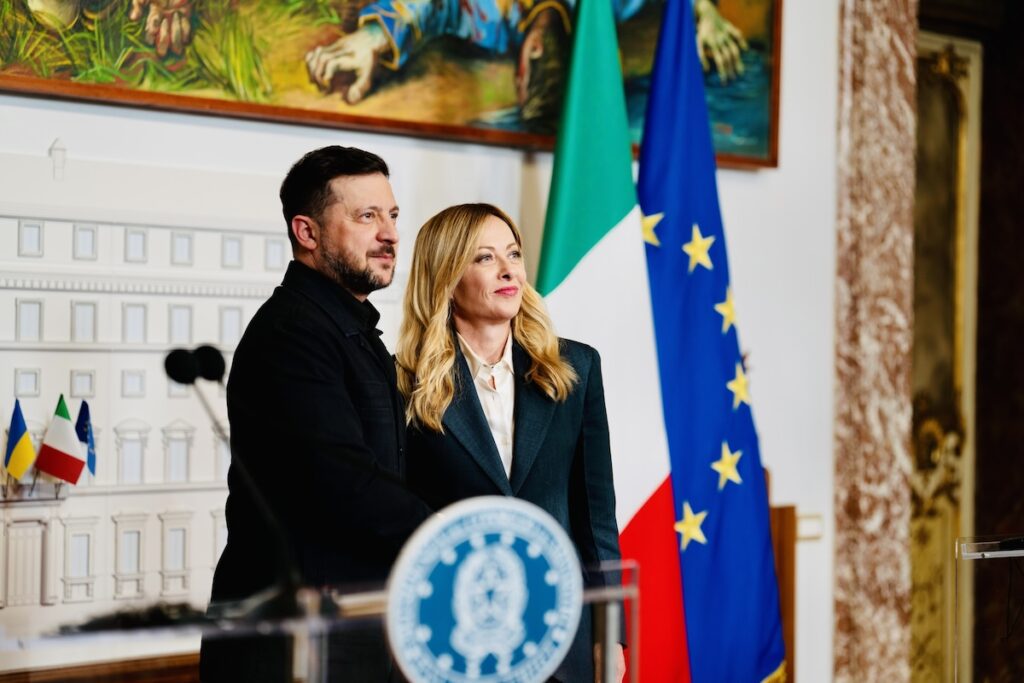 L'Italia avvia una cooperazione con l'Ucraina per lo sviluppo di droni