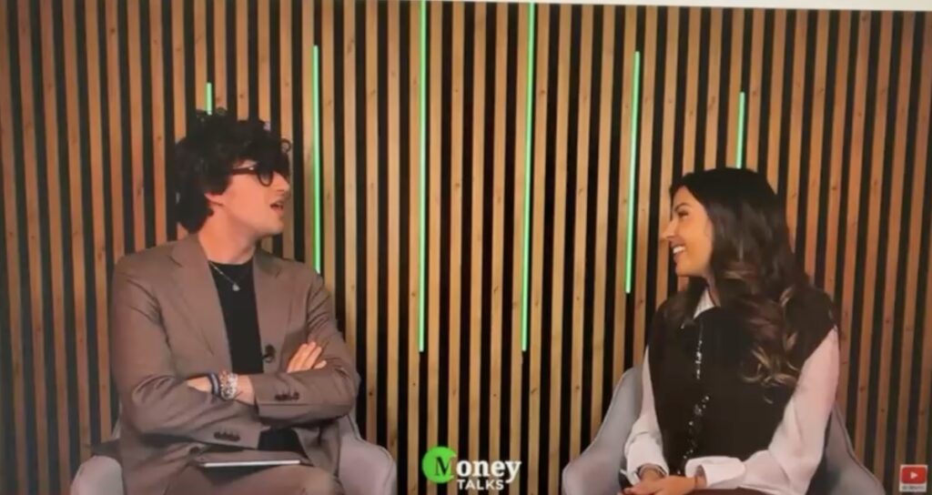 Marco Gaetani intervista Claudia Conte: la sua relazione con il ministro Piantedosi emerge in Money Talks