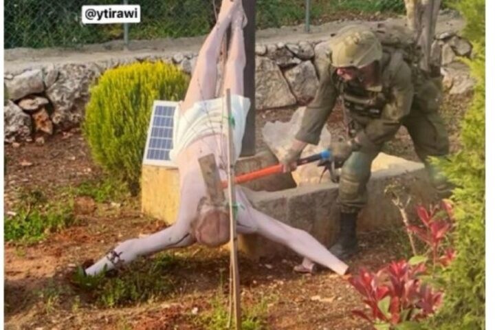 Puniti due soldati israeliani per la profanazione di una statua di Gesù in Libano