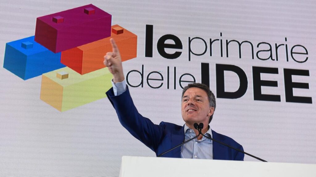 Renzi avvia le primarie delle idee per un nuovo progetto politico del centrosinistra