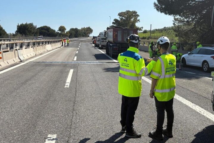 Riaperta l'A14 in Molise, frana sotto controllo e lavori notturni in corso