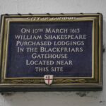 Scoperta la posizione della casa di William Shakespeare a Londra grazie a una mappa del 1668
