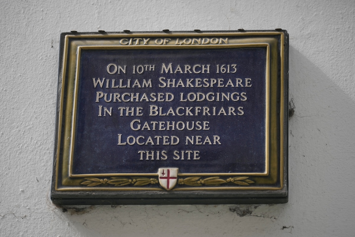Scoperta la posizione della casa di William Shakespeare a Londra grazie a una mappa del 1668