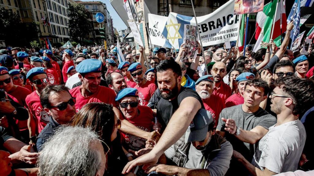 Spargimenti di violenza e antisemitismo durante le celebrazioni del 25 Aprile in Italia