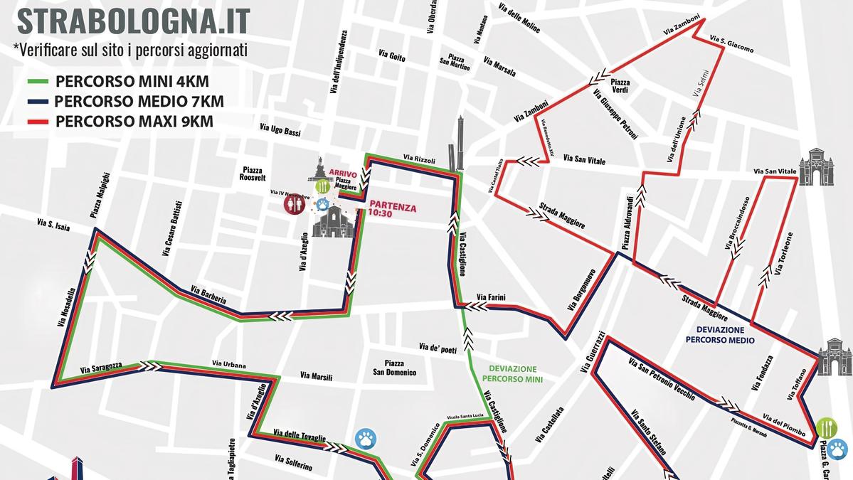 StraBologna 2024: già 12mila iscritti per l'evento del 24 maggio con tre percorsi diversi