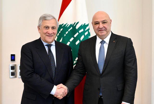 Tajani a Beirut: solidarietà italiana al Presidente Aoun dopo attacchi israeliani e impegno umanitario