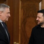 Tajani incontra Zelensky: Italia sostiene pace duratura e adesione dell’Ucraina all’UE