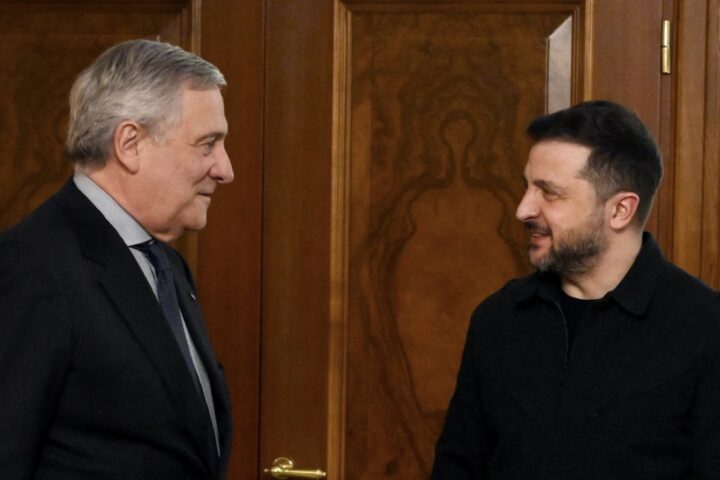 Tajani incontra Zelensky: Italia sostiene pace duratura e adesione dell’Ucraina all’UE