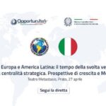 Tajani partecipa a Prato al Forum economico Italia–America Latina per discutere opportunità dell'accordo UE-Mercosur
