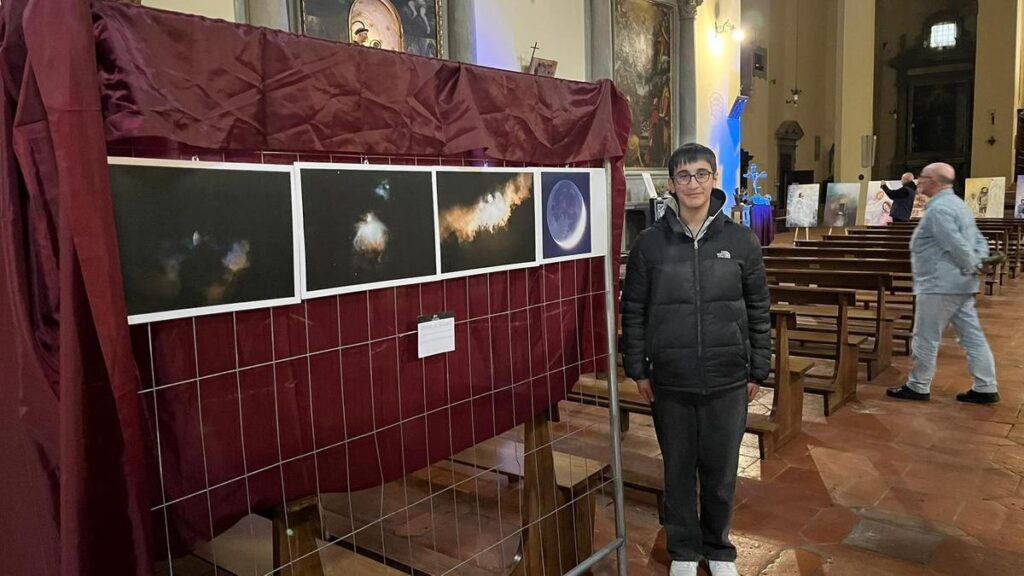 Tommaso Lavecchia, giovane astrofotografo toscano, nominato Alfiero della Repubblica