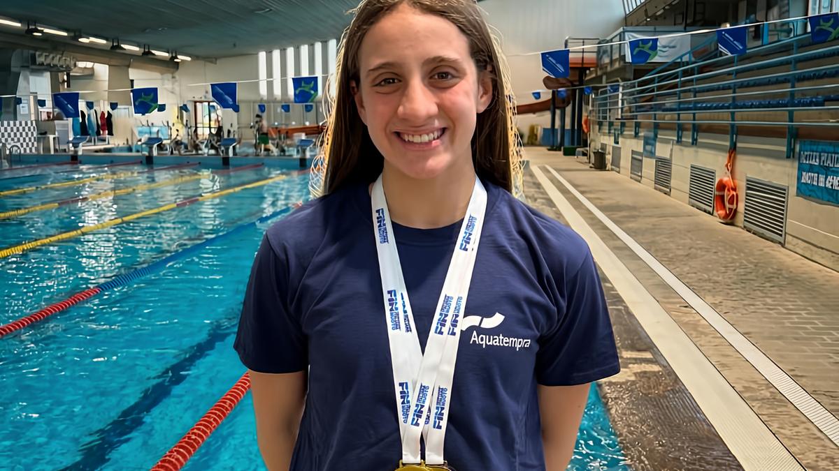 Virginia Forconi trionfa ai Criteria Nazionali Giovanili di Riccione con due oro nel dorso