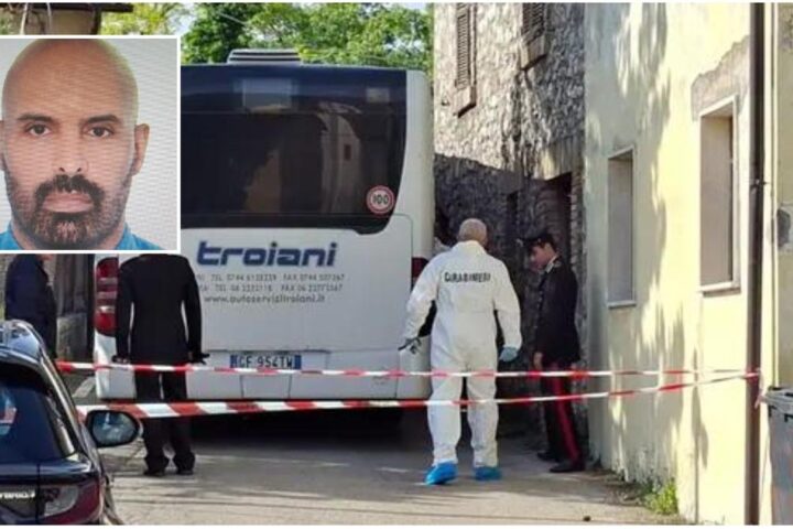 Arrestato Mohamed El Messaoudi, accusato di aver aggredito la moglie a martellate su un autobus a Terni
