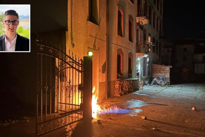 Attentato incendiario contro la casa del cronista Adriano Cappellari a Enego